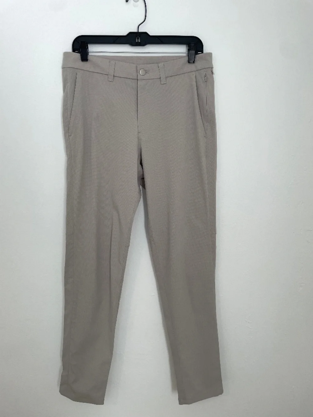 Lululemon Commission ABC Slim Golf Pants Trouser White Warpstream Men's 31